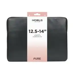 Mobilis PURE - Housse d'ordinateur portable - 12.5" - 14" - argent, noir - pour Apple MacBook Air (13.3... (056007)_5